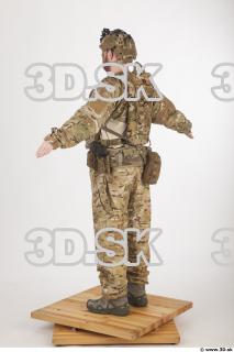 Soldier in American Army Military Uniform 0006